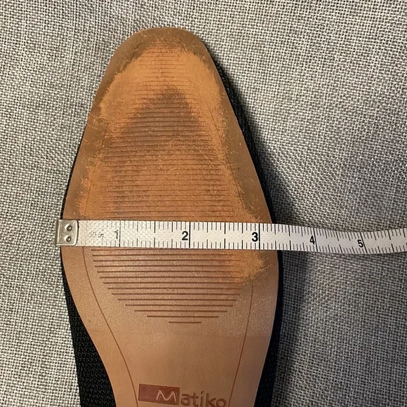 ANTHROPOLOGIE black Matiko ballet flats.  Size 38. - Picture 8 of 9